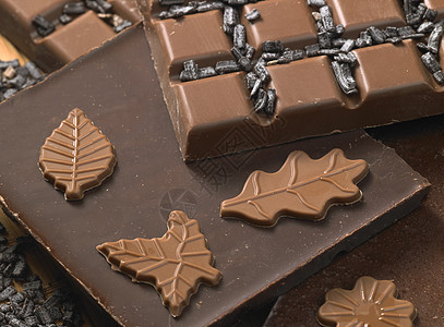 巧克力静止生活糖果静物食物诱惑甜点内饰食品营养棕色图片