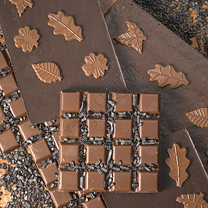 巧克力静止生活食品糖果静物内饰棕色营养甜点诱惑食物图片