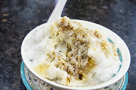 Cendol 阴影化冰甜点图片