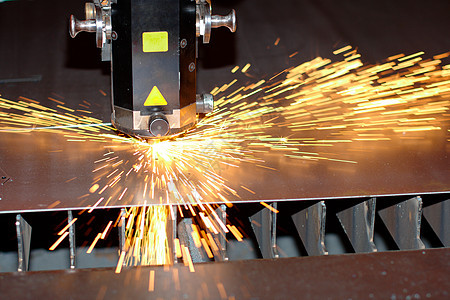 工业激光技术科学工厂燃烧火花金属工具制造业机器凸轮背景图片