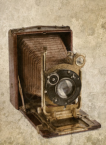 旧相机古董幅面电影模拟图片