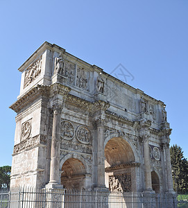 罗马君士坦丁地标建筑纪念碑雕塑雕像建筑学图片