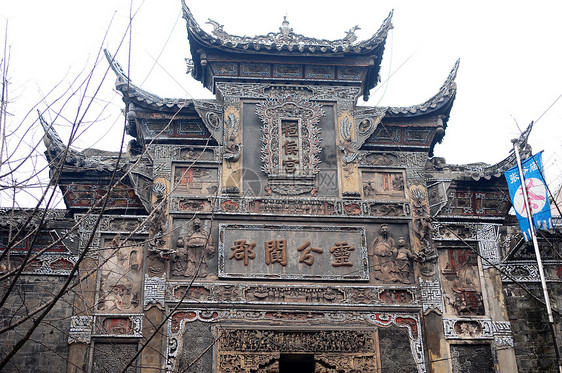 中国古代神庙图片
