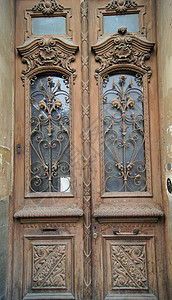 旧门建筑门锁装饰品房子格子居住平反铁匠铺数字框架图片