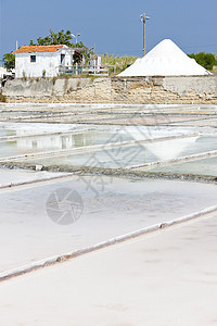 葡萄牙贝拉的盐碱位置世界盐水外观建筑学房子盐沼图片