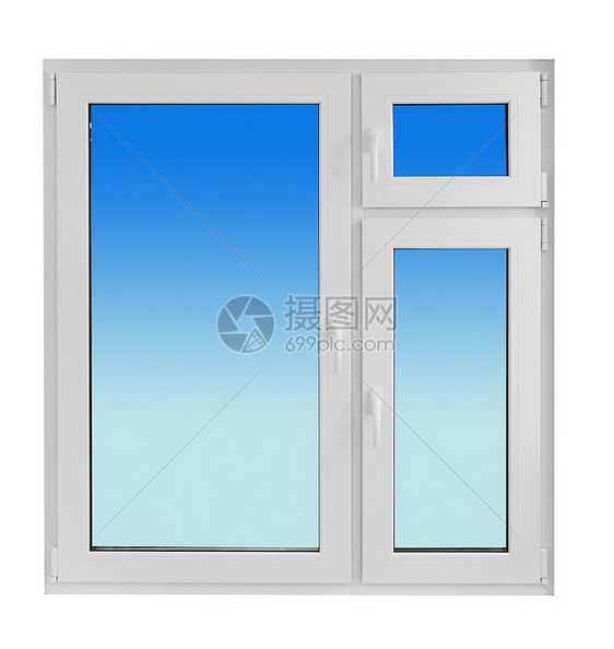 塑料窗口蓝色窗户财产推介会房间房子住宅插图云景建筑图片