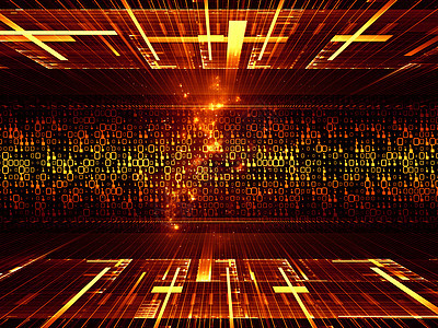 虚拟技术边界数字插图作品墙纸科学代码黑色网格计算图片