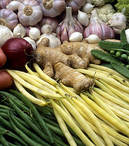 蔬菜保留寿命食物营养大蒜洋葱维生素静物食品内饰图片