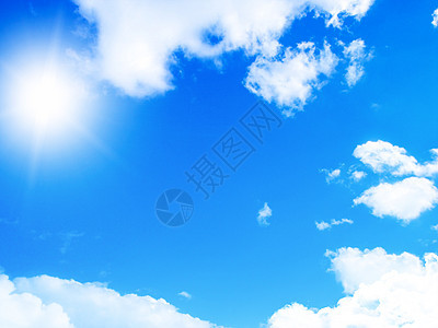 蓝蓝天空阳光云景气氛积雨环境天气蓝色阴霾气候晴天图片