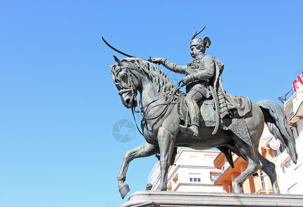 潘耶拉希克纪念碑城市艺术雕塑雕像国家骑士历史文化地标石头图片