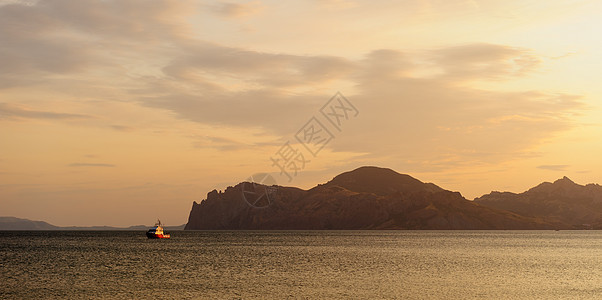 海海景观海湾风景悬崖热带山脉海洋橙子旅行日落沿海图片