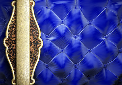 金金在织布背景上金子娱乐展示金属宣传推介会蓝色马戏团展览歌剧图片