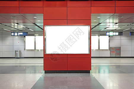 现代大楼内空白的广告广告海报火车木板广告牌商业公共汽车街道建筑物日光图片