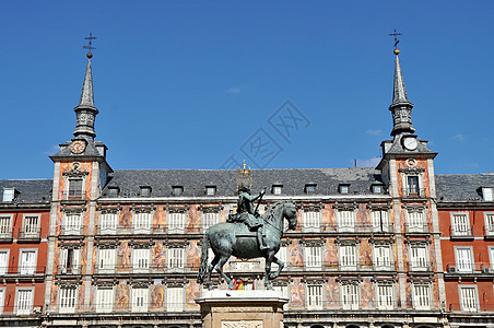 西班牙马德里广场市长广场图片