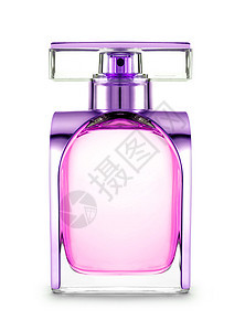 女性香水在美丽的瓶子里被隔绝商品女士香味气味液体化妆品疗法粉碎机芳香蓝色图片