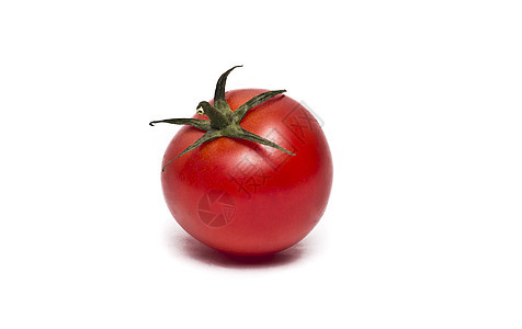 番茄红色美食叶子食物圆形蔬菜绿色营养宏观白色图片