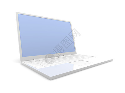 膝上型技术屏幕电脑硬件展示监视器键盘白色晶体管薄膜背景图片