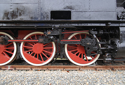 蒸汽列车车轮车辆工具曲目铁路民众运输火车过境机车图片