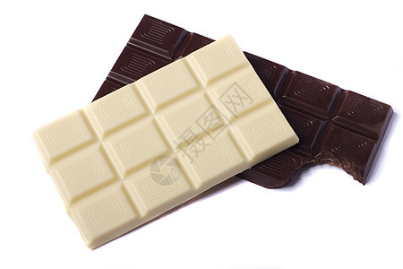 黑巧克力棒黑色小吃食物牛奶糖果甜点巧克力棕色饮食白色图片