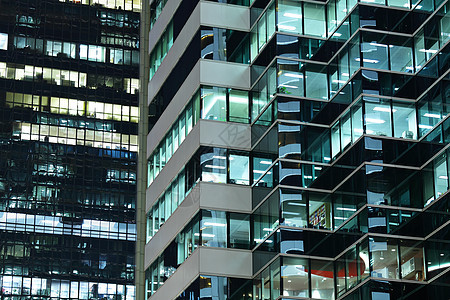 办公室窗户摩天大楼景观市中心房间建造中心城市蓝色金融图片