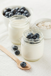 健康早餐产品燕麦谷物乳白色薄片饮食茶点玻璃麦片奶制品图片