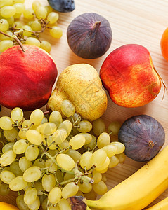 新鲜水果柠檬情调果汁维生素油桃作品食物蔬菜热带李子图片