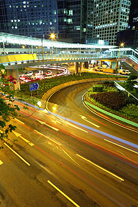 香港商业区晚上夜里小时旅游市中心交通天空城市生活场景景观天际图片