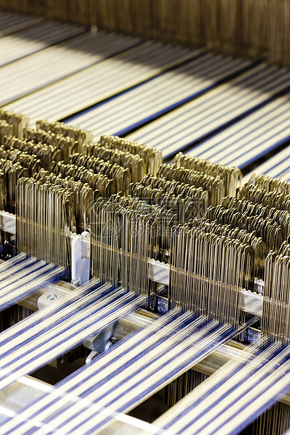 纺织机的紧闭纺纱工业纺织面料制造细节线程织物机械化技术图片