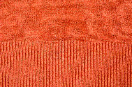 橙色羊毛毛衫详细背景图示图片