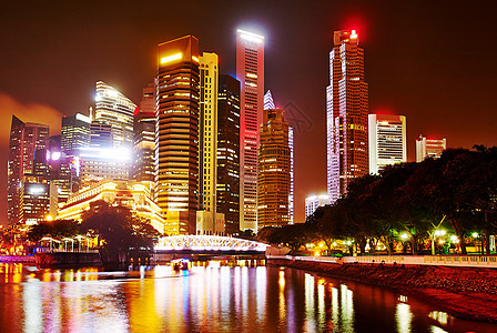 新加坡的夜晚图片