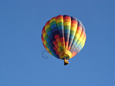 天空中多彩气球自由闲暇篮子高架海拔天线航班漂移旅行风景图片