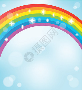 彩虹主题5的图像背景图片