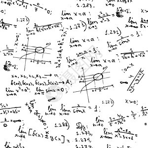 黑板上有数学公式的无缝背景背景艺术卡通片知识成功代数计算大学学习教育绘画图片