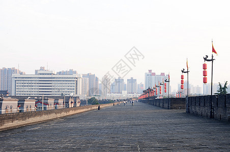 中国西安文化天空建筑学观光中心建筑旅行历史性历史城市图片