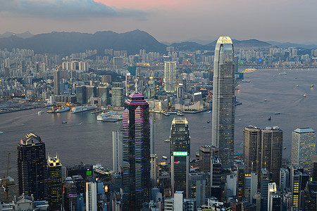 香港海洋旅游天空城市港口建筑物商业地标图片