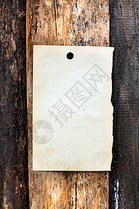 木制背景的空白纸木头招牌明信片标语胶合木材卡片纸板白色木板图片