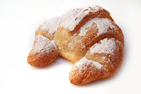 羊角面包包子黄油阴影美食早餐白色传统食物小吃糕点图片