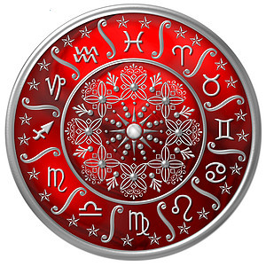 Zodiac 盘片地球双胞胎迷信十二生肖插图八字光盘内存癌症处女图片