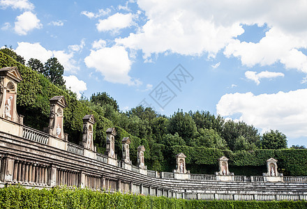 波波利花园艺术花园旅游古董公园历史性园艺绿色雕塑旅行图片