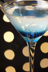 舞池的鸡尾酒庆典玻璃蓝色酒精派对饮料大都会调酒师俱乐部餐厅图片