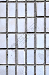 白色陶瓷马赛克壁砖作为纹理背景矩形装修棕褐色风格制品马赛克墙砖表面几何装饰图片