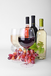 酒杯 葡萄和葡萄液体玻璃红色餐厅高脚杯酒吧静物白色饮料玫瑰图片