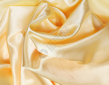 丝织布背景编织布料黄色丝绸曲线服装帆布风格投标海浪图片