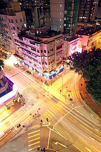 晚上在市中心的香港玻璃经济假期港口天空石头办公室城市天际旅游图片