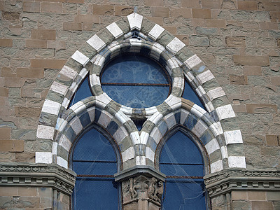 阿雷佐     圣多纳图斯哥特大教堂拱门大教堂宗教雕塑窗户建筑学图片