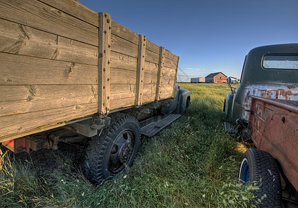 传统农场卡车车辆乡村汽车保险杠合金金属车轮破坏戏剧性褪色图片