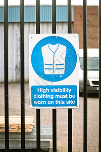 警告符号建筑国标劳动职业金属植物冒险衣服院子法律图片