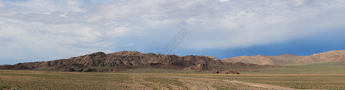 Altai山脉 美丽的高地景观 蒙古地面蓝色高山高原场景全景地形山腰环境土地图片