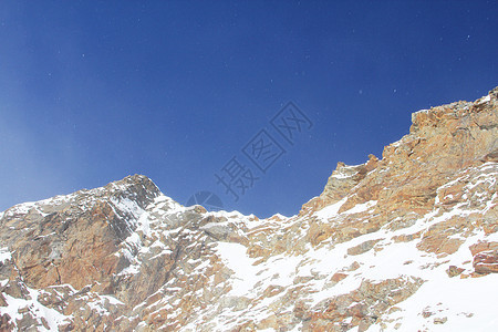 山峰峰首脑环境旅游全景日出天气阳光滑雪季节童话图片