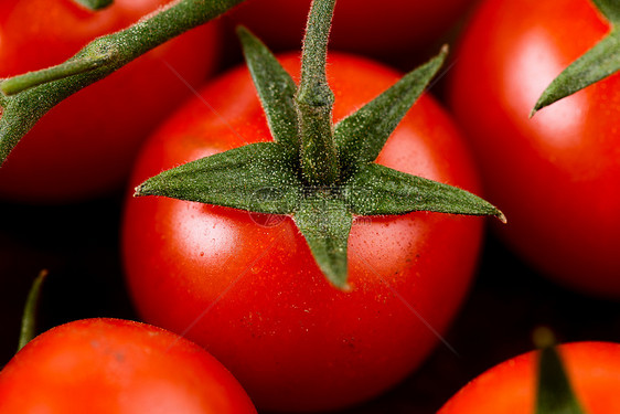 樱桃番茄     帕奇诺西红柿盘子叶子美味营养沙拉饮食美食食欲减肥蔬菜图片